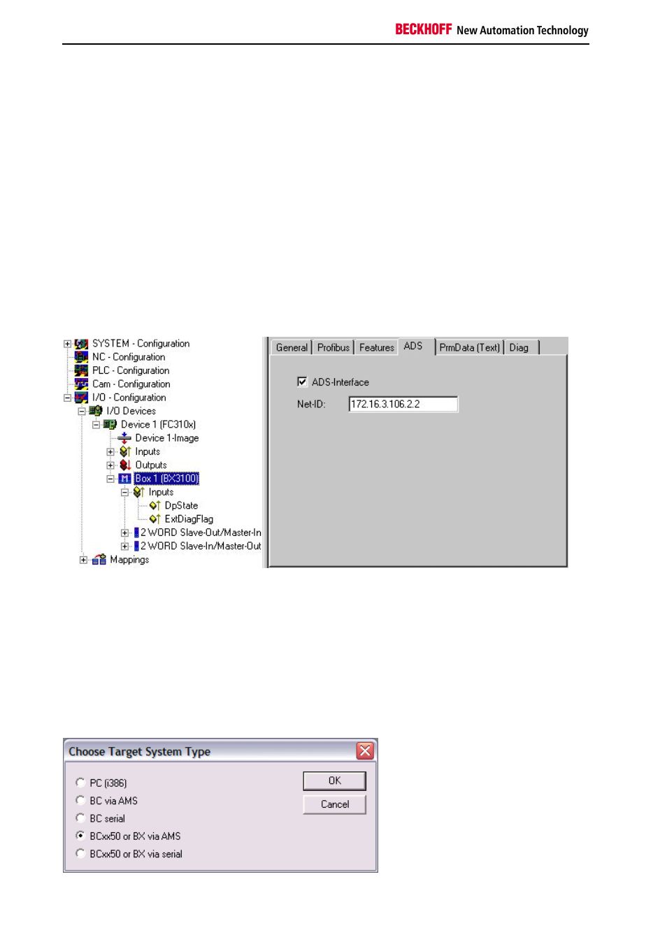 Transmission via profibus, Initializing the bc/bx | BECKHOFF BC3150 User Manual | Page 80 / 112