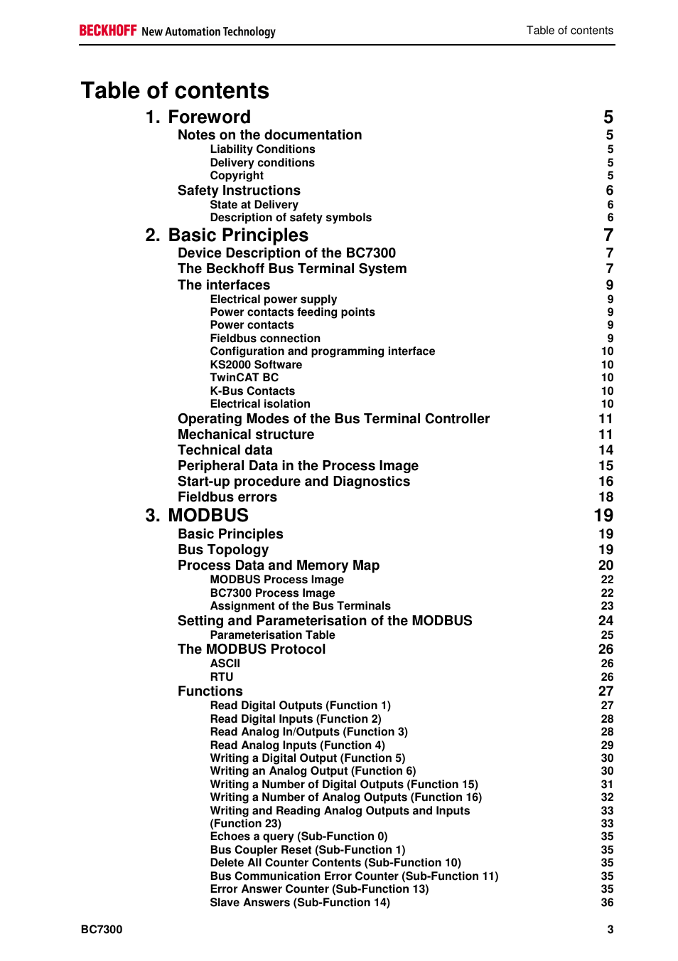 BECKHOFF BC7300 User Manual | Page 3 / 48
