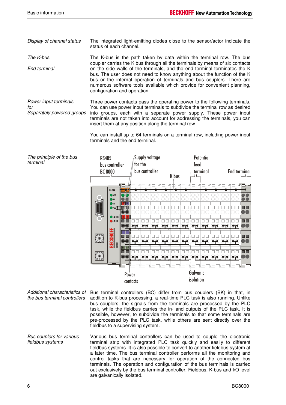 BECKHOFF BC8000 User Manual | Page 6 / 36