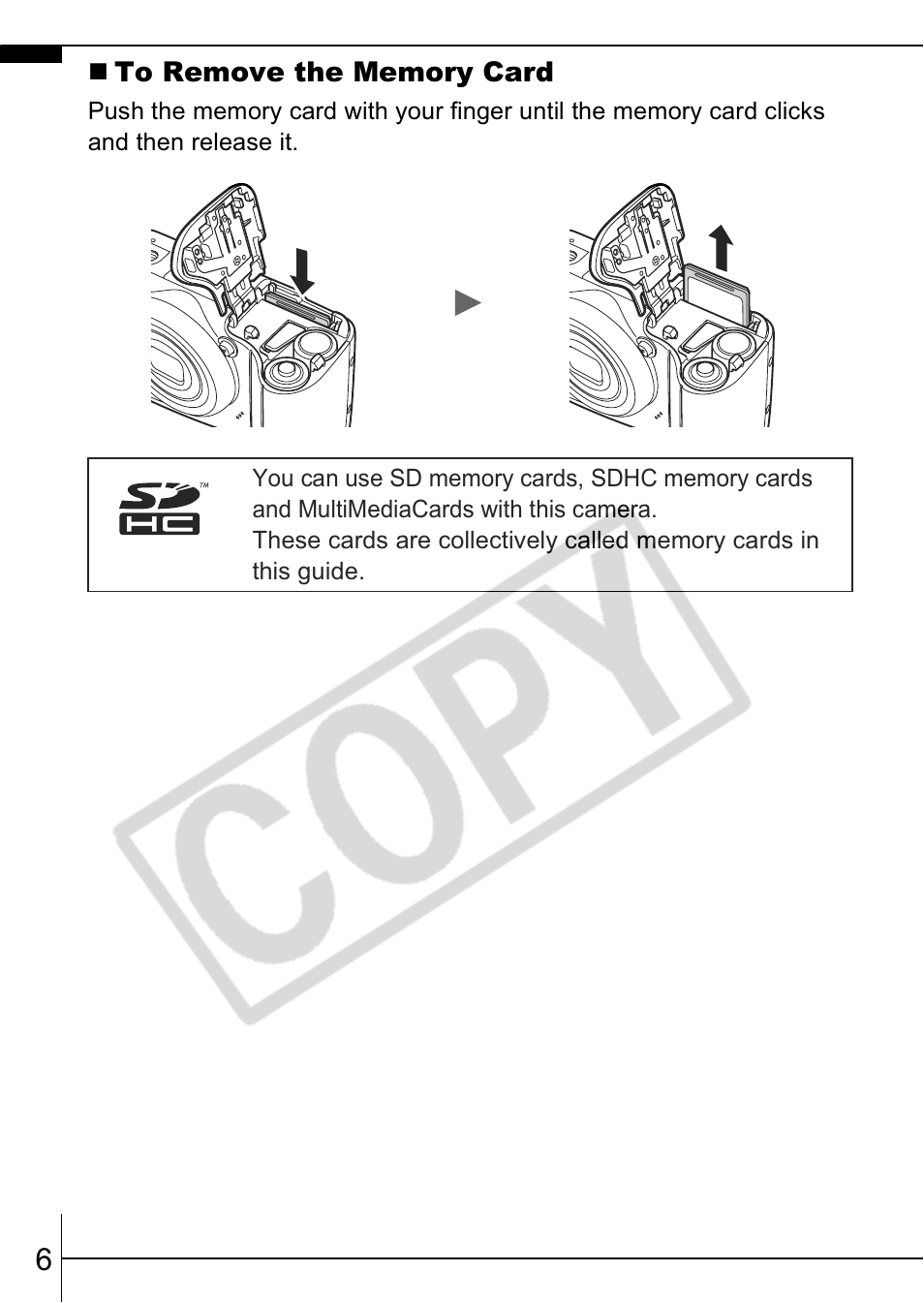 Canon A570 IS User Manual | Page 8 / 35