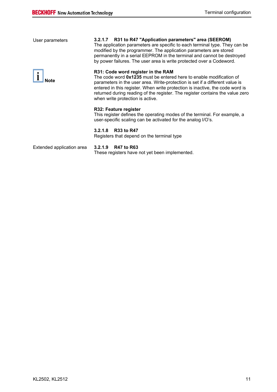 BECKHOFF KL2502 User Manual | Page 13 / 21