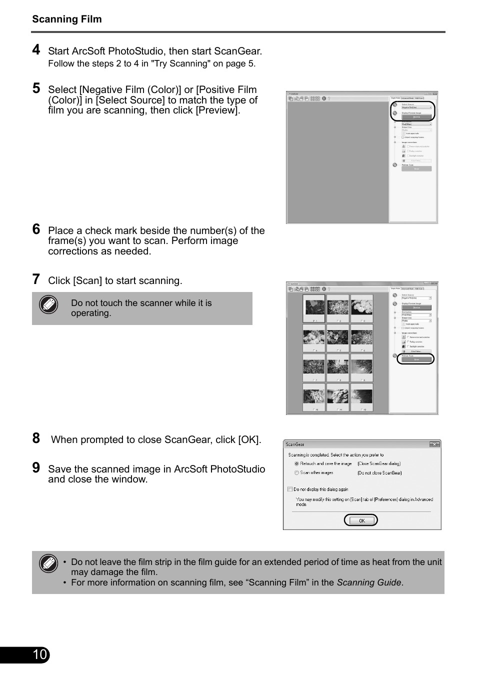 Canon CanoScan 8800F User Manual | Page 12 / 16