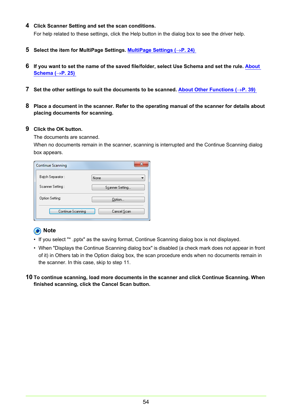 Canon CAPTUREPERFECT 3.1 User Manual | Page 54 / 85
