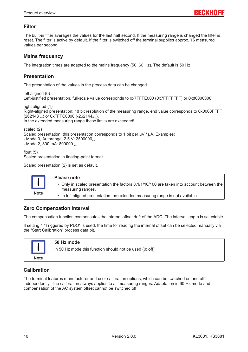 BECKHOFF KL3681 User Manual | Page 10 / 43