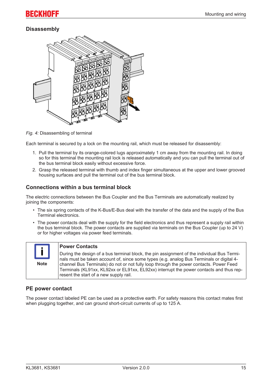 BECKHOFF KL3681 User Manual | Page 15 / 43