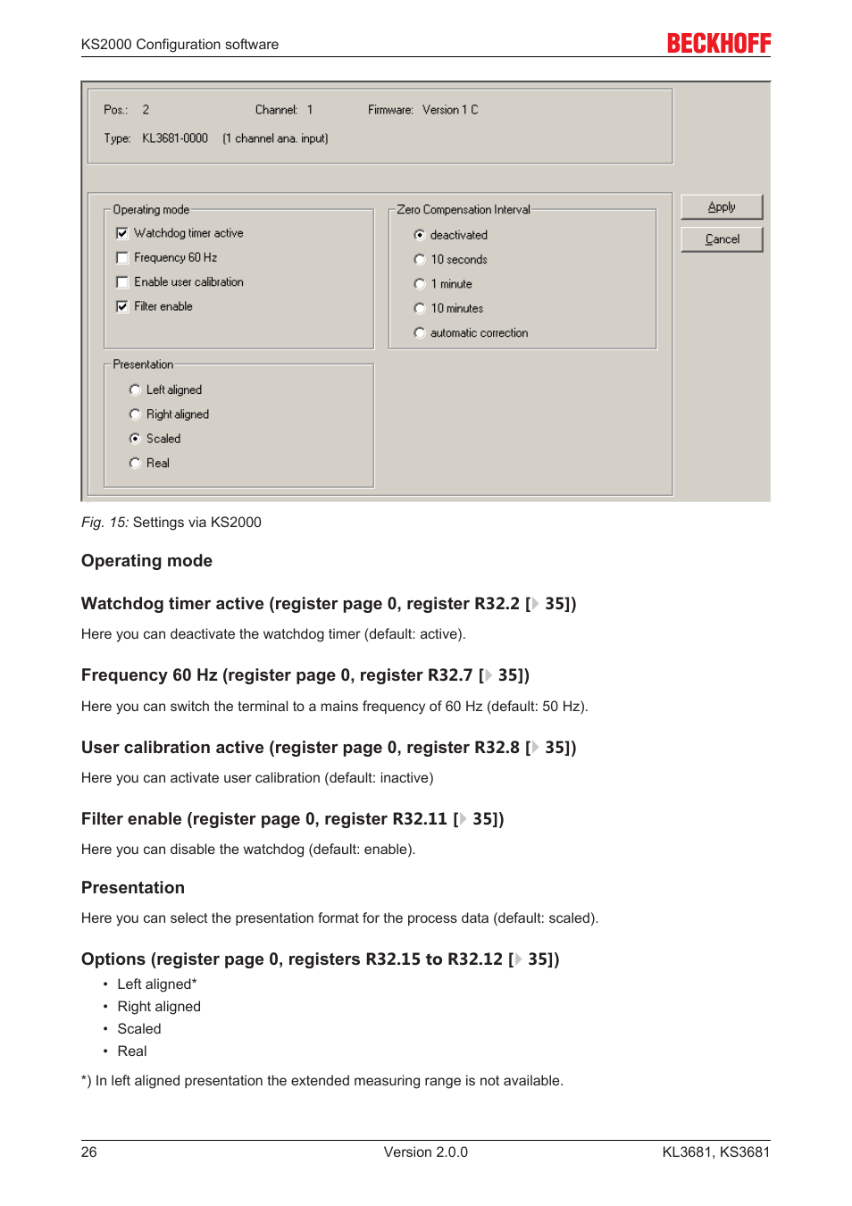 BECKHOFF KL3681 User Manual | Page 26 / 43