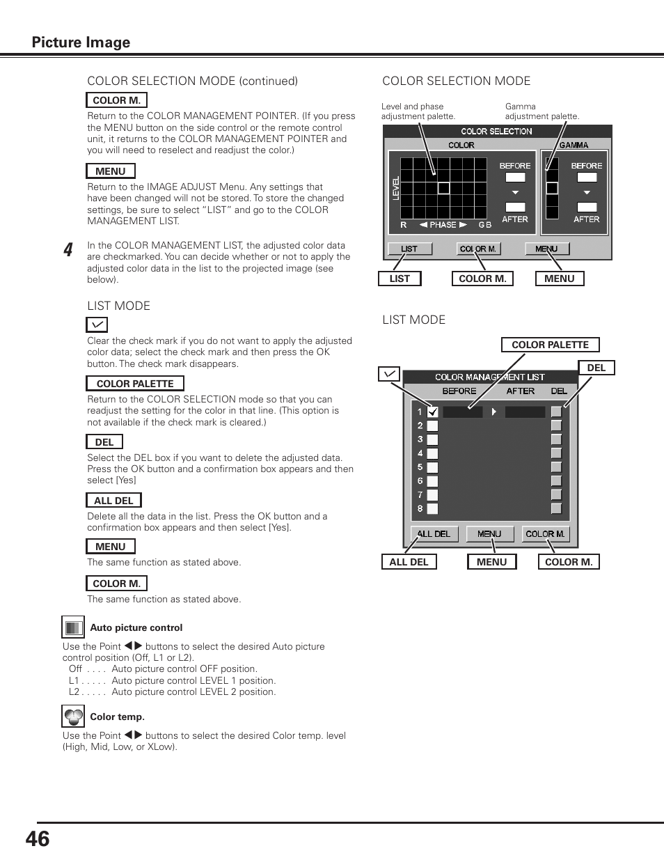 Picture image | Canon LV-7585 User Manual | Page 46 / 81