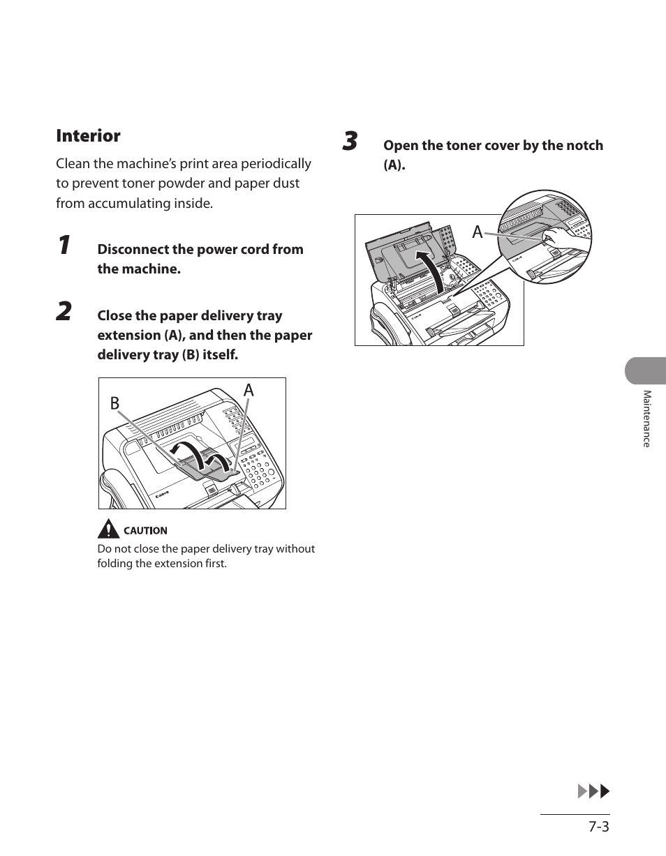 Interior, Interior -3 | Canon L90 User Manual | Page 140 / 214