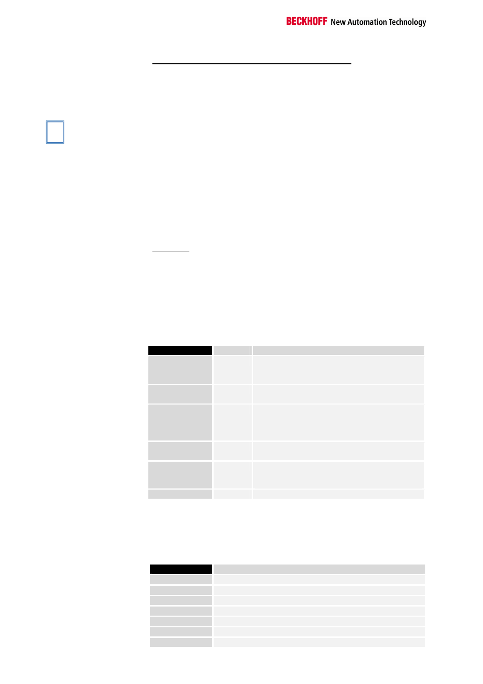 Terminal-specific register description | BECKHOFF KL5001 User Manual | Page 10 / 16