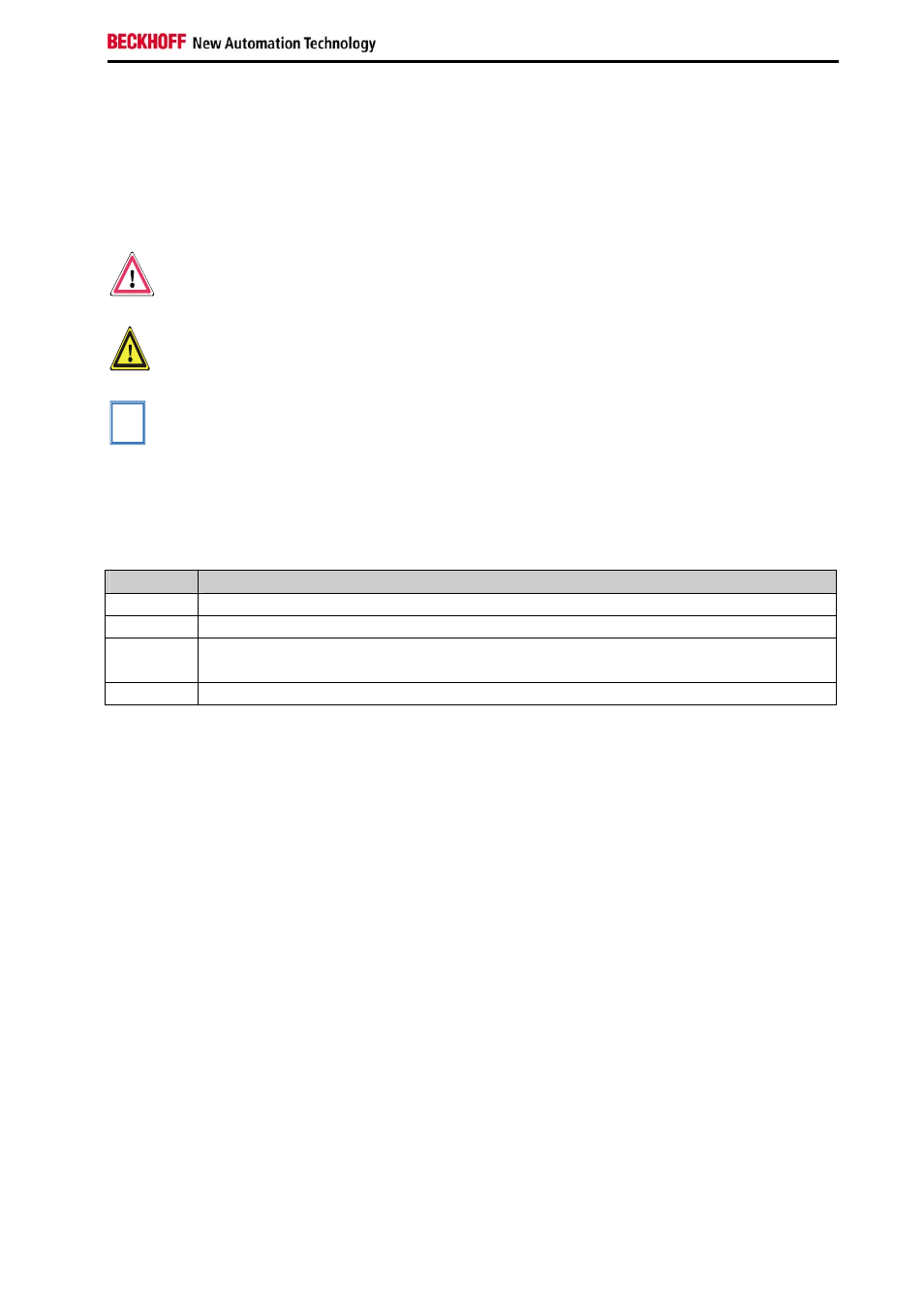 2 documentation issue status | BECKHOFF KL5111-0000 User Manual | Page 5 / 21