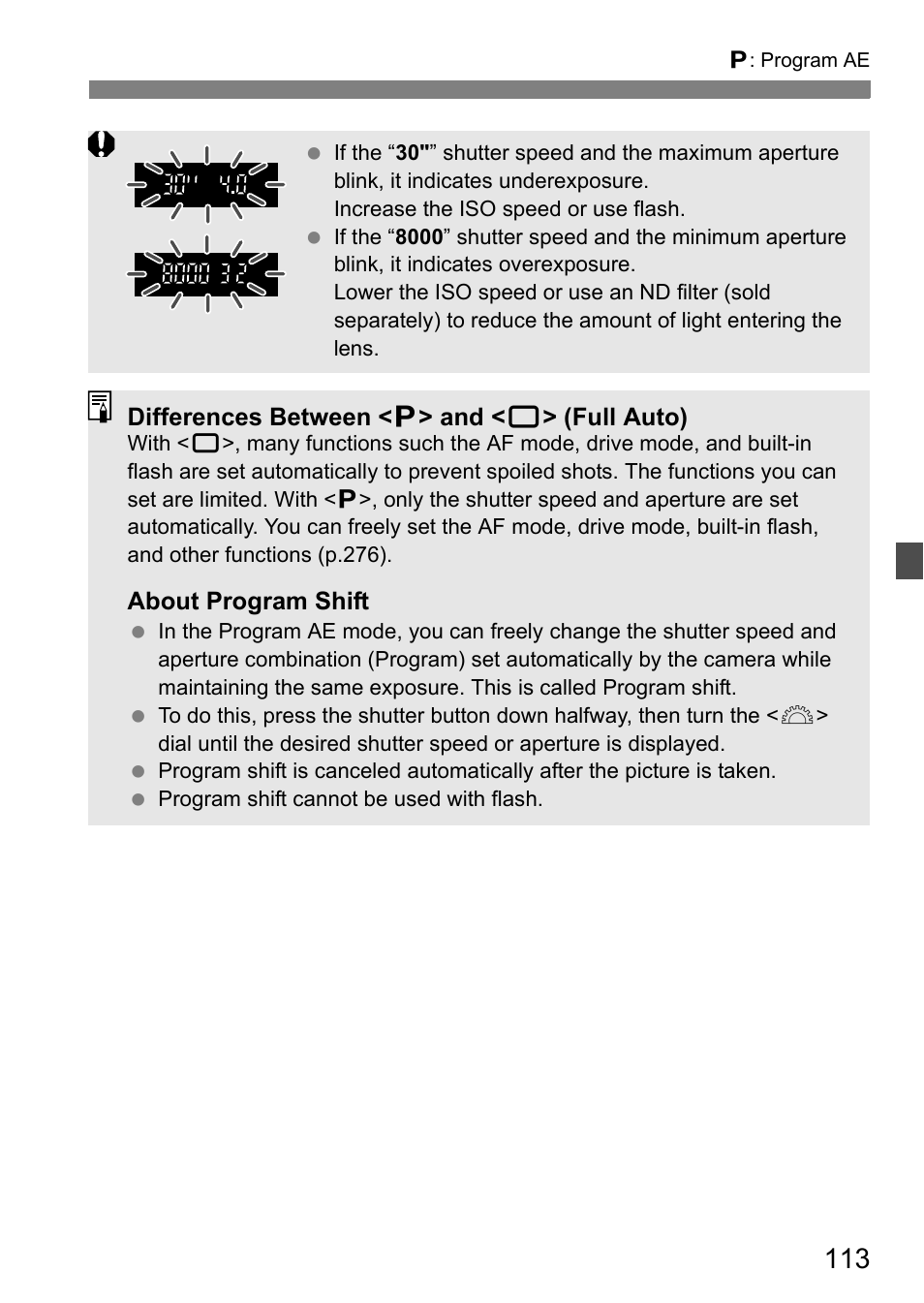 Canon EOS 60D User Manual | Page 113 / 320