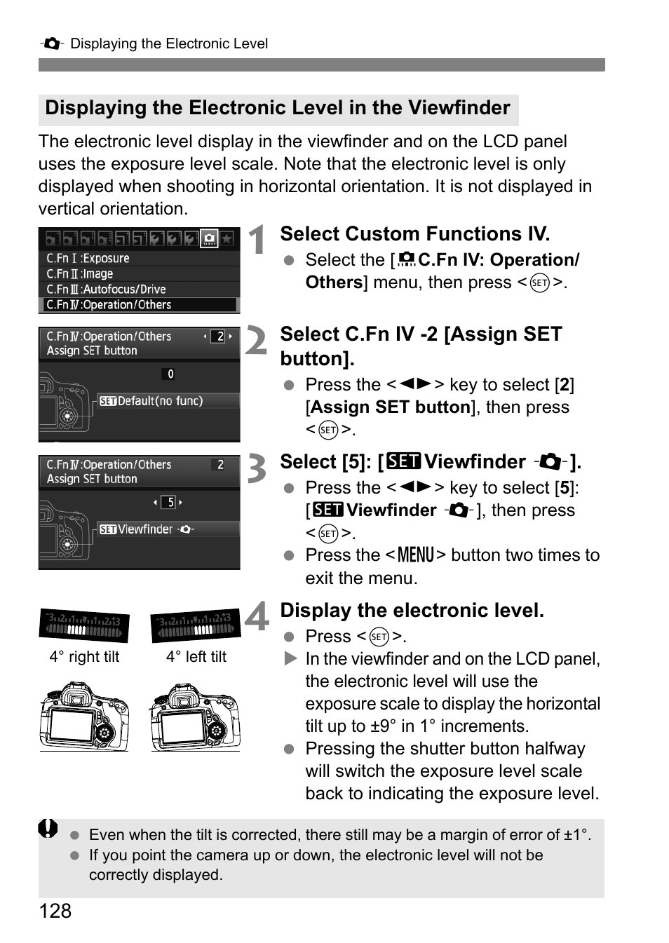 Canon EOS 60D User Manual | Page 128 / 320