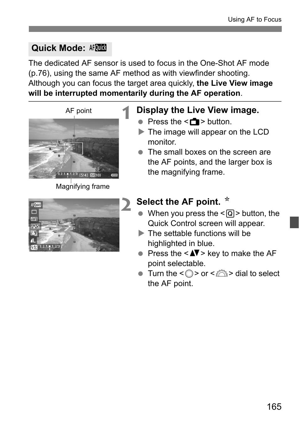 Canon EOS 60D User Manual | Page 165 / 320