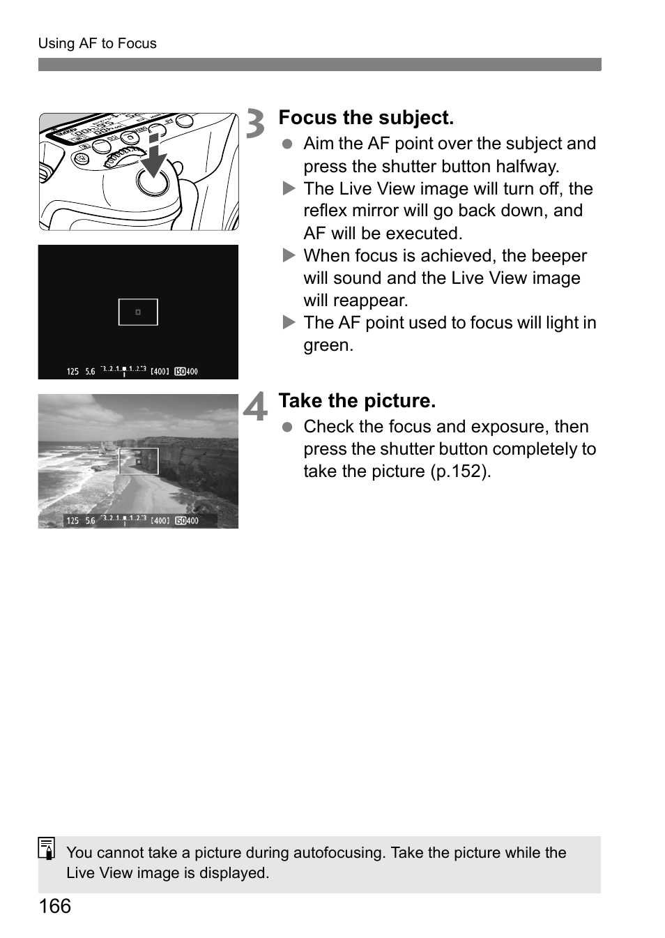 Canon EOS 60D User Manual | Page 166 / 320