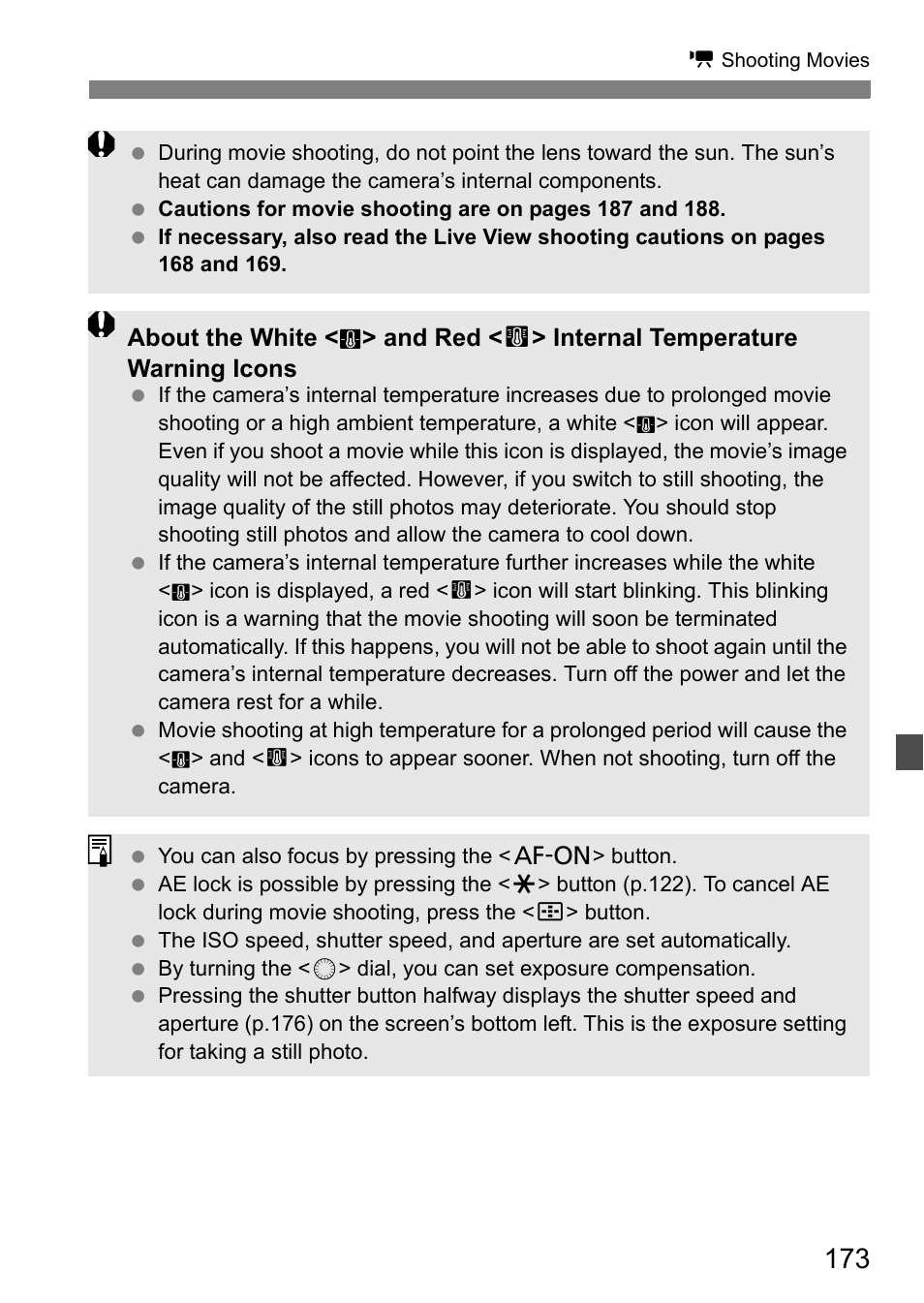 Canon EOS 60D User Manual | Page 173 / 320