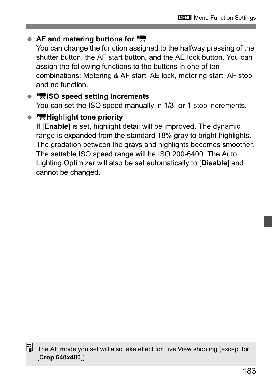 Canon EOS 60D User Manual | Page 183 / 320