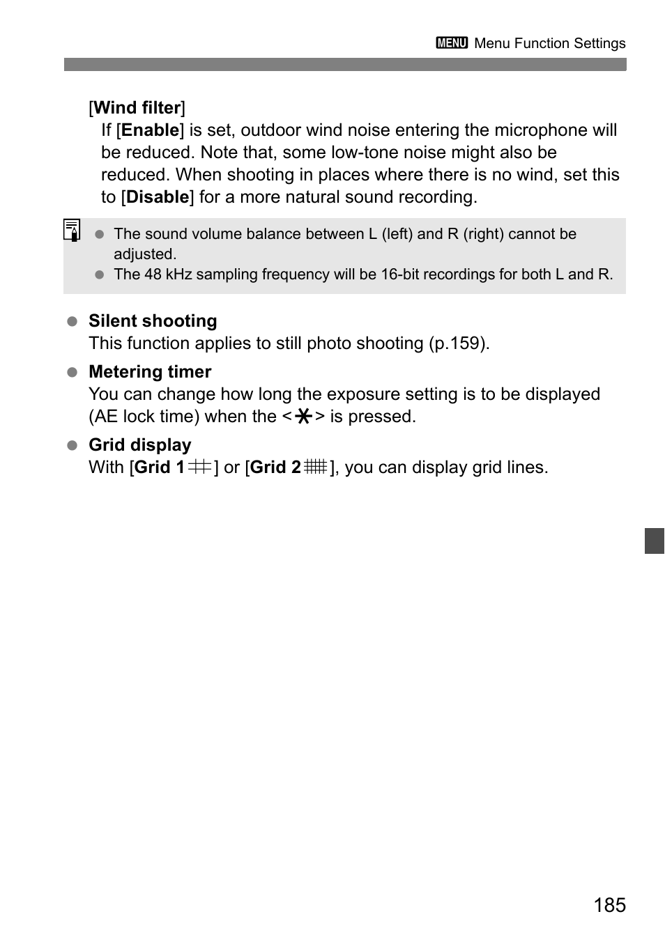 Canon EOS 60D User Manual | Page 185 / 320