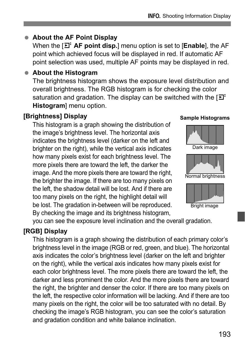 Canon EOS 60D User Manual | Page 193 / 320