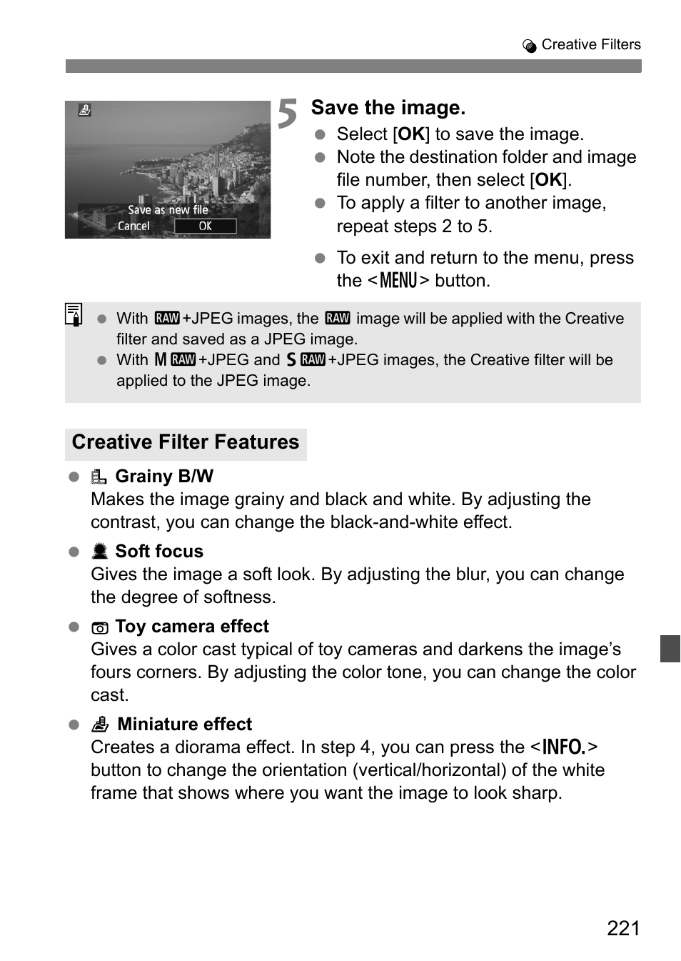 Canon EOS 60D User Manual | Page 221 / 320