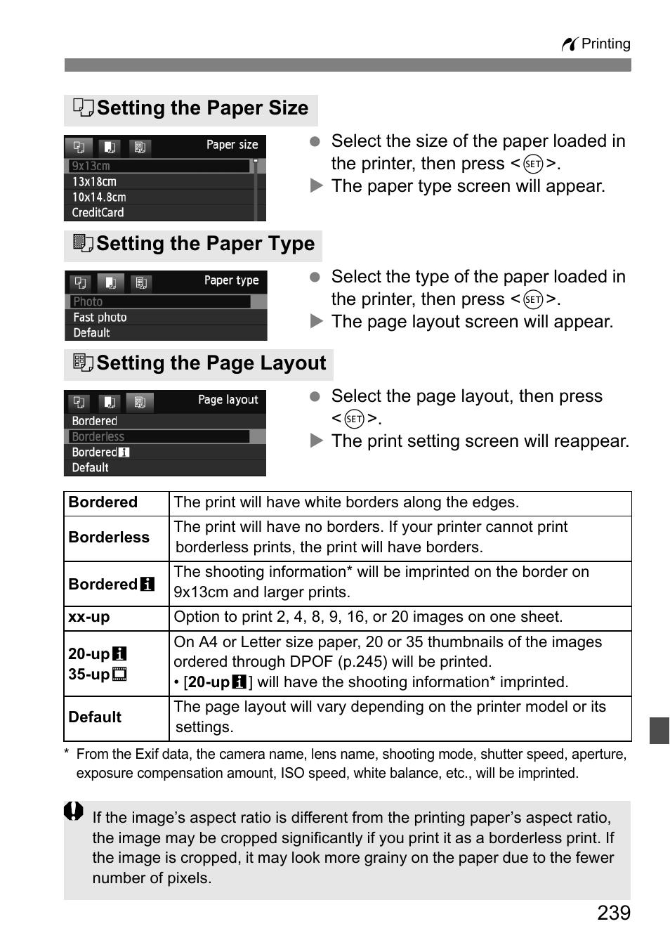 Canon EOS 60D User Manual | Page 239 / 320