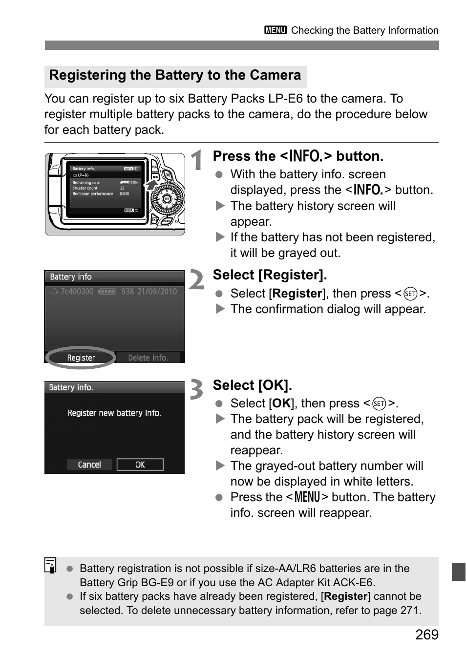 Canon EOS 60D User Manual | Page 269 / 320