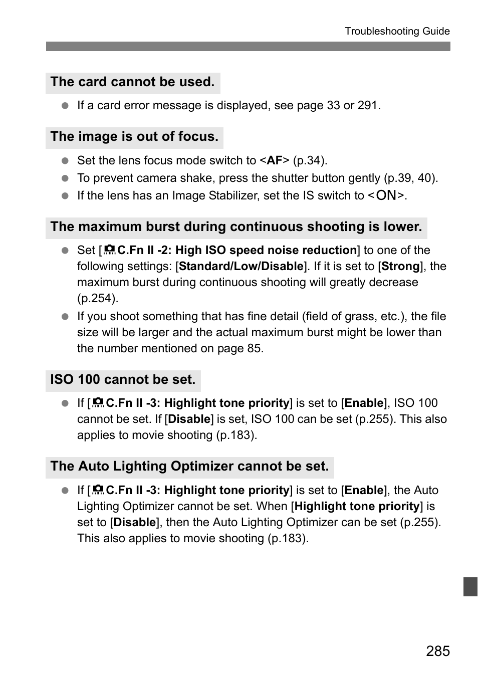 Canon EOS 60D User Manual | Page 285 / 320