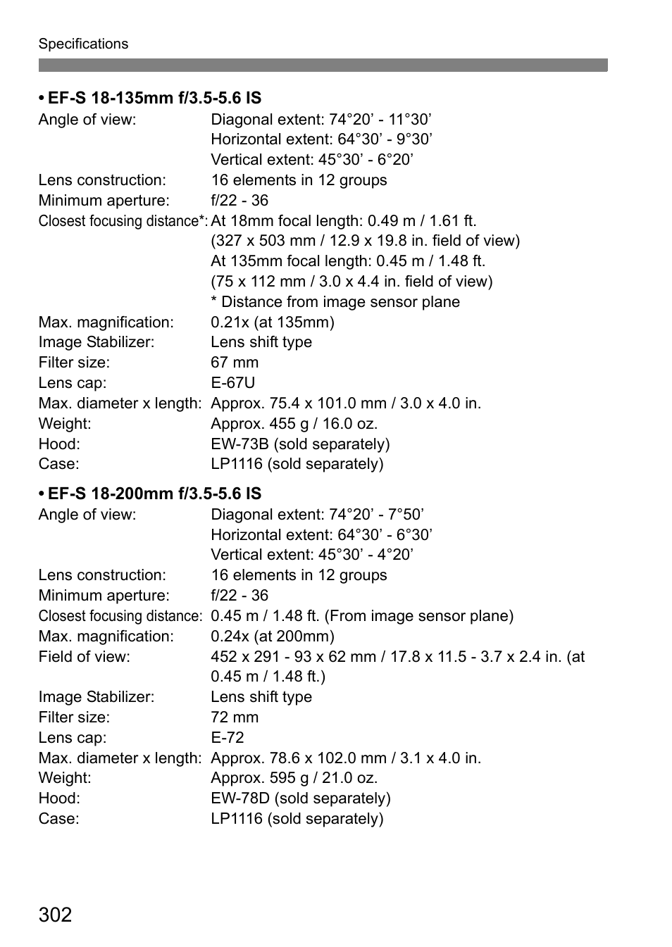 Canon EOS 60D User Manual | Page 302 / 320