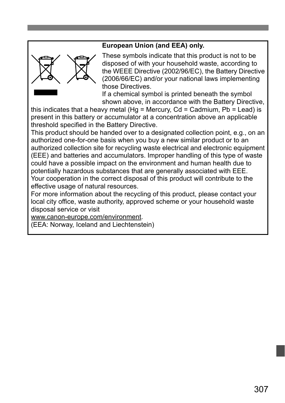 Canon EOS 60D User Manual | Page 307 / 320