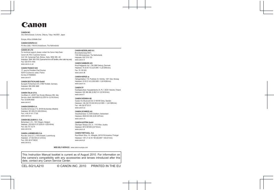 Canon EOS 60D User Manual | Page 320 / 320