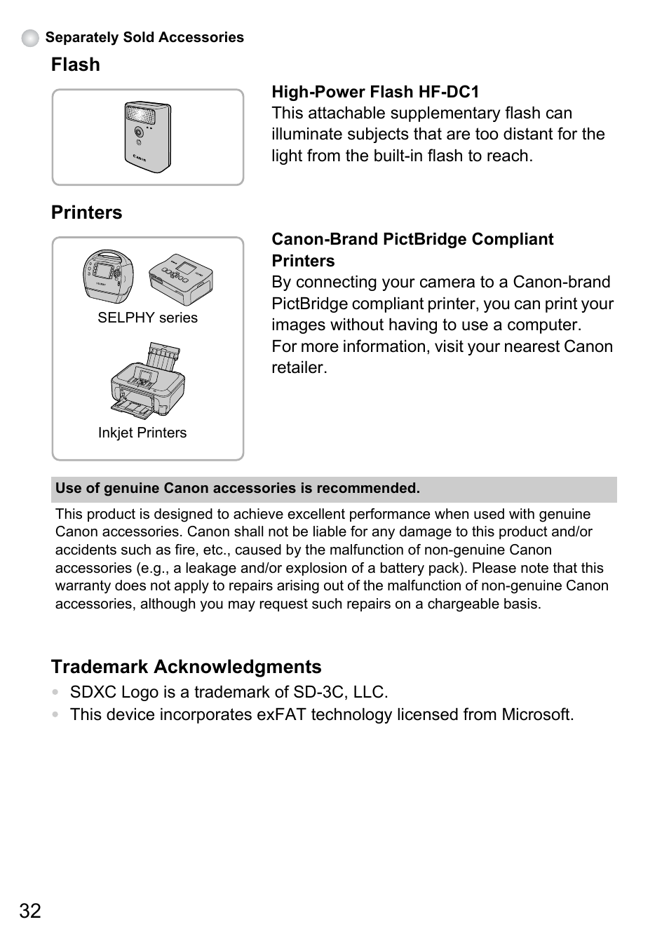 Canon A495 User Manual | Page 32 / 36