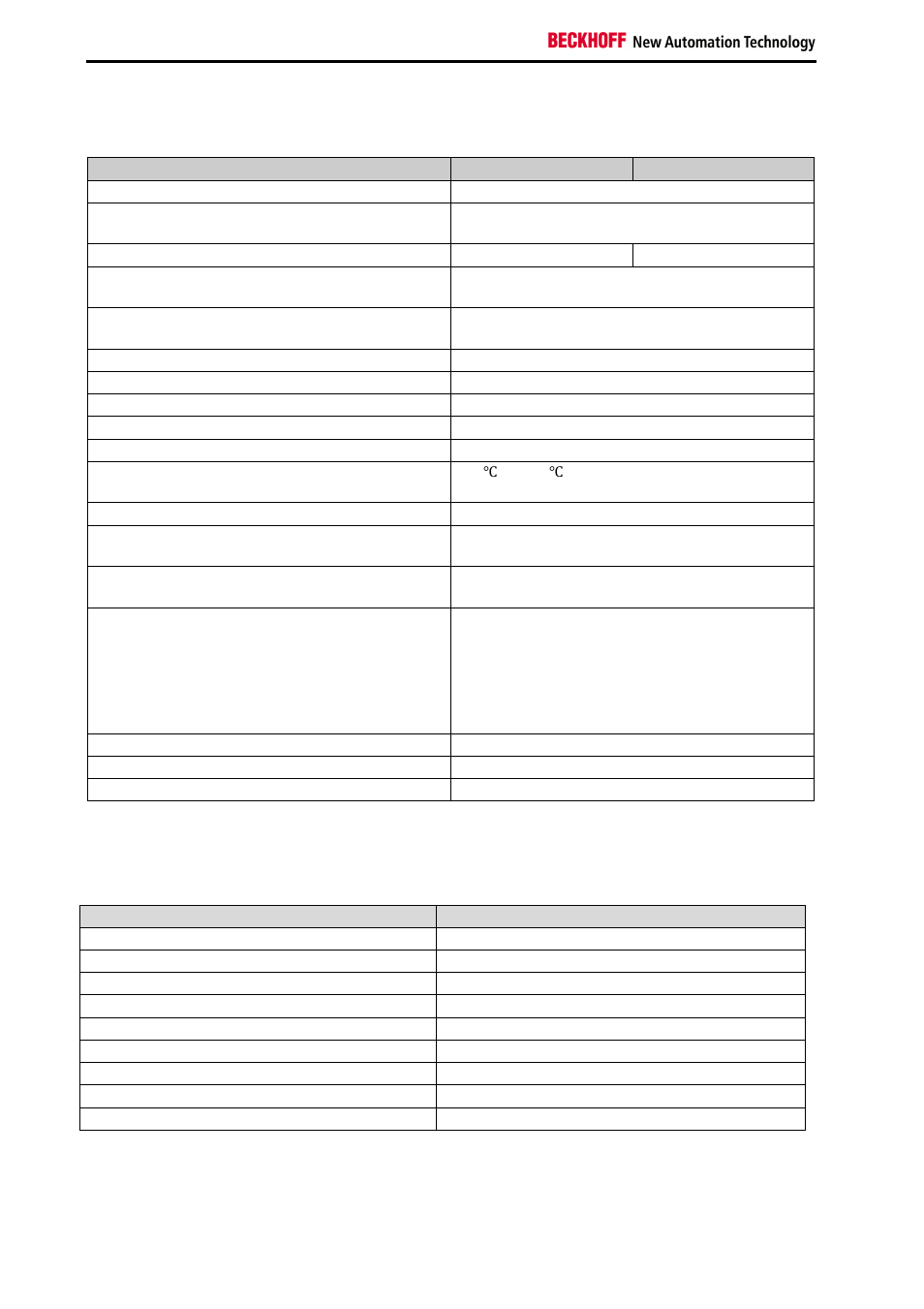 3 technical data, 4 safety parameters | BECKHOFF AX5801 User Manual | Page 10 / 19