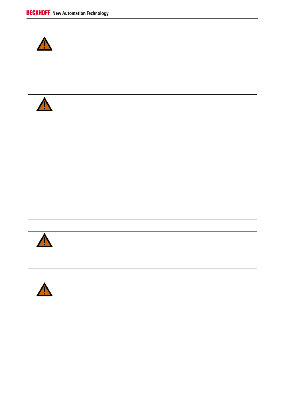 BECKHOFF AX5805 Installation User Manual | Page 11 / 107