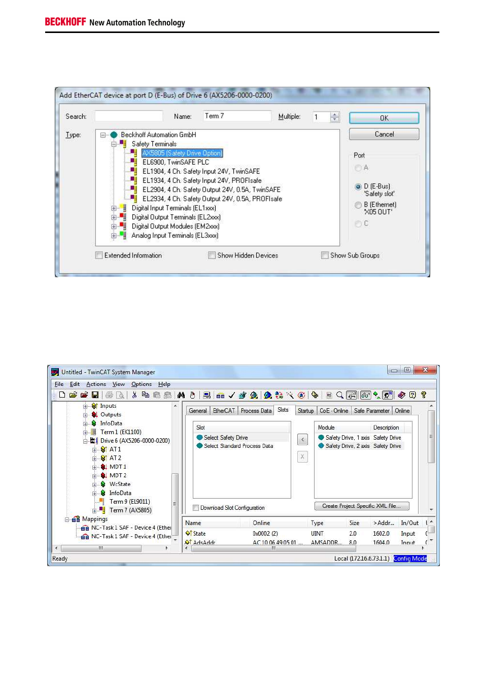 BECKHOFF AX5805 Installation User Manual | Page 21 / 107