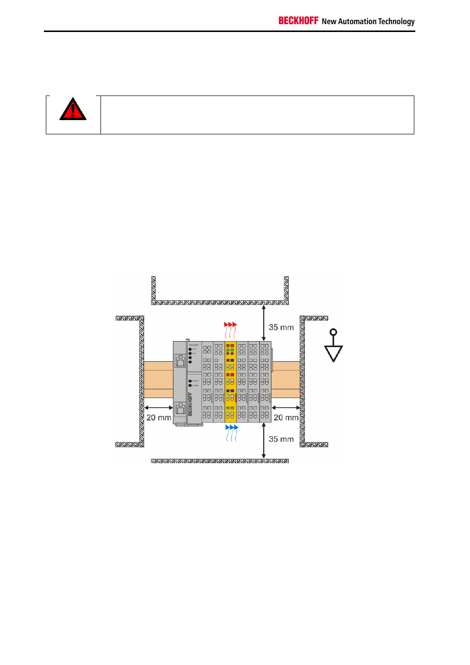 3 mechanical installation | BECKHOFF EK1914 User Manual | Page 20 / 46