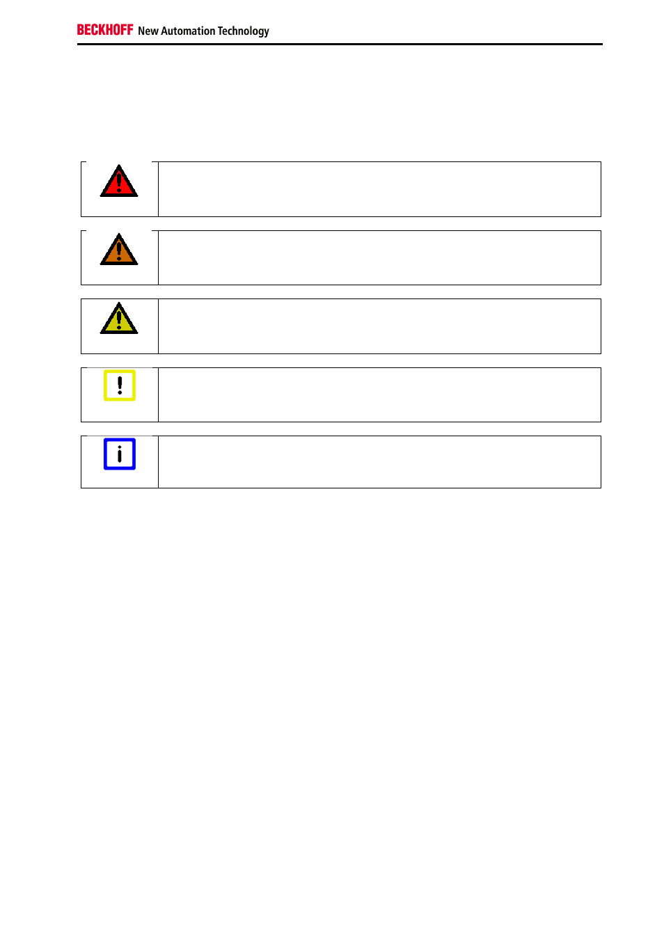 3 description of safety symbols, 4 origin of the document | BECKHOFF EK1914 User Manual | Page 7 / 46