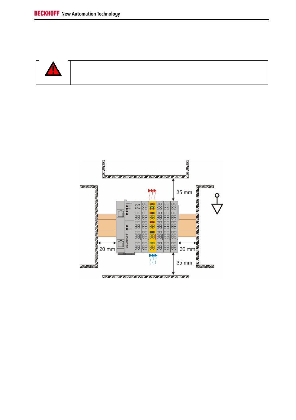 3 mechanical installation | BECKHOFF EL6930 User Manual | Page 19 / 59