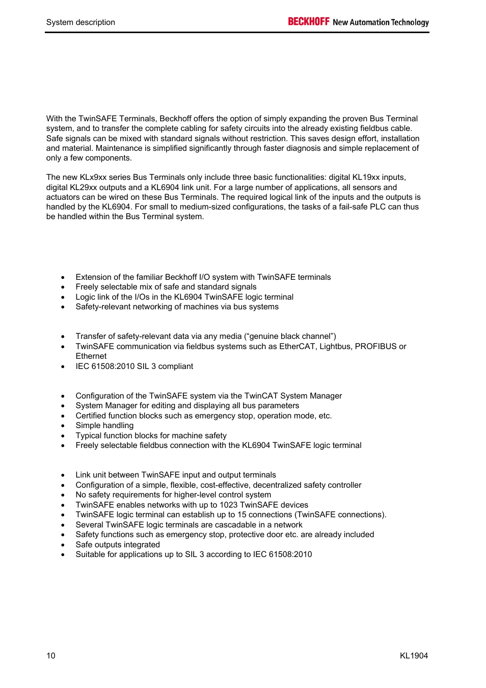 2 twinsafe | BECKHOFF KL1904 User Manual | Page 12 / 37