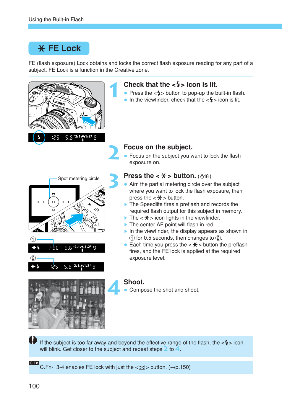 Fe lock | Canon EOS 10D User Manual | Page 100 / 183