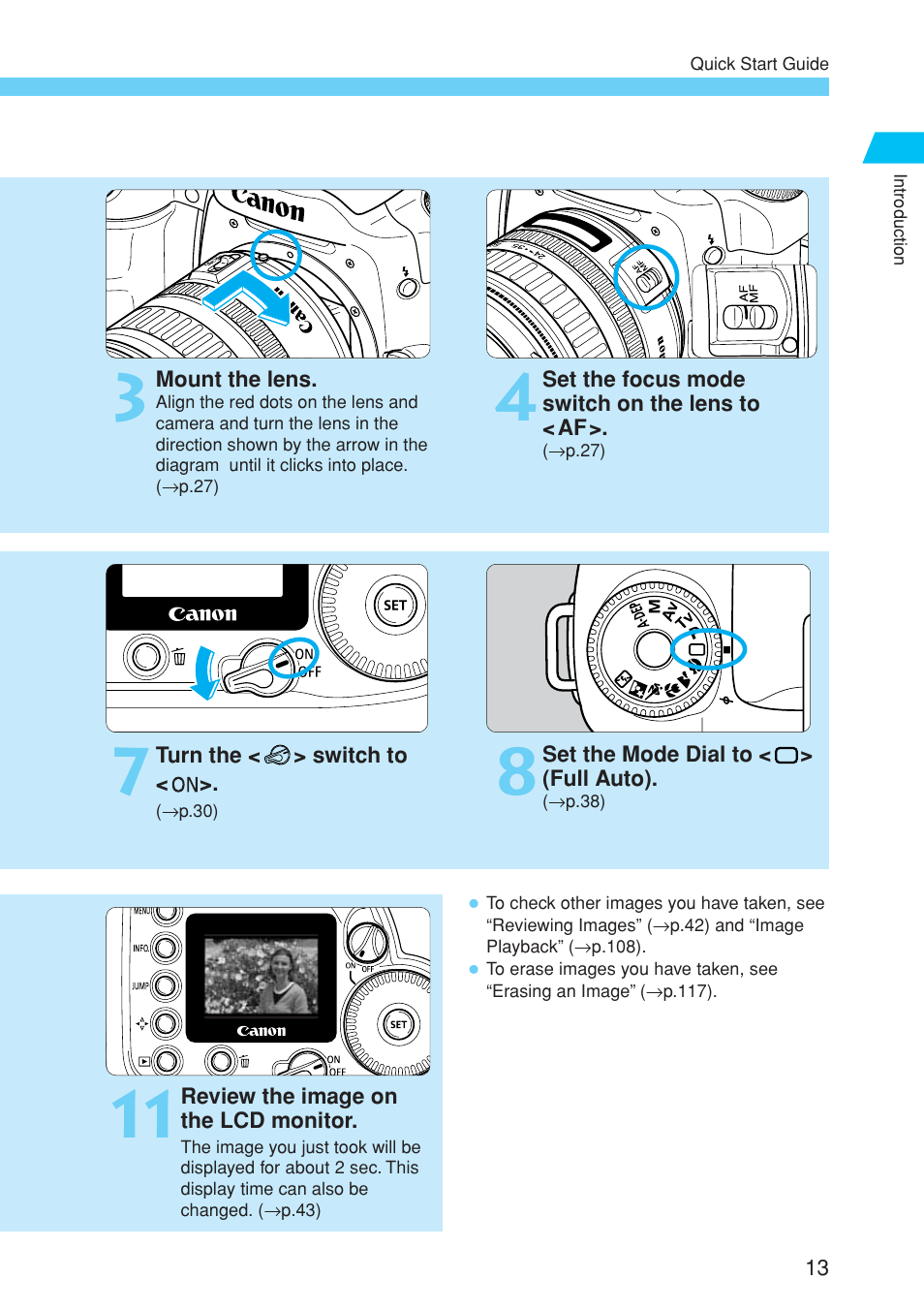 Canon EOS 10D User Manual | Page 13 / 183