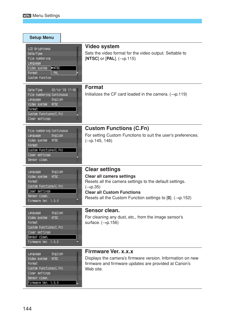 Canon EOS 10D User Manual | Page 144 / 183