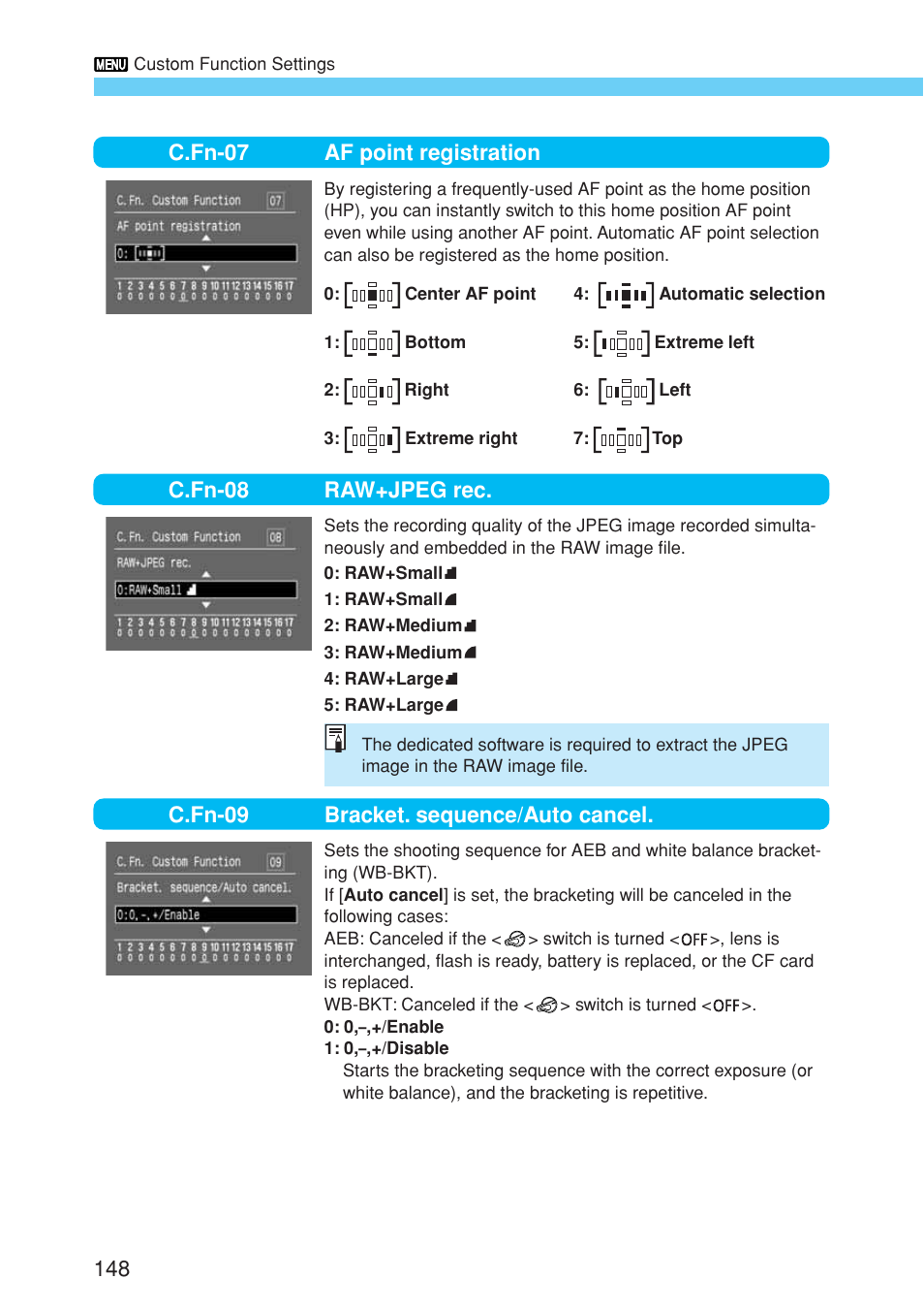 Canon EOS 10D User Manual | Page 148 / 183