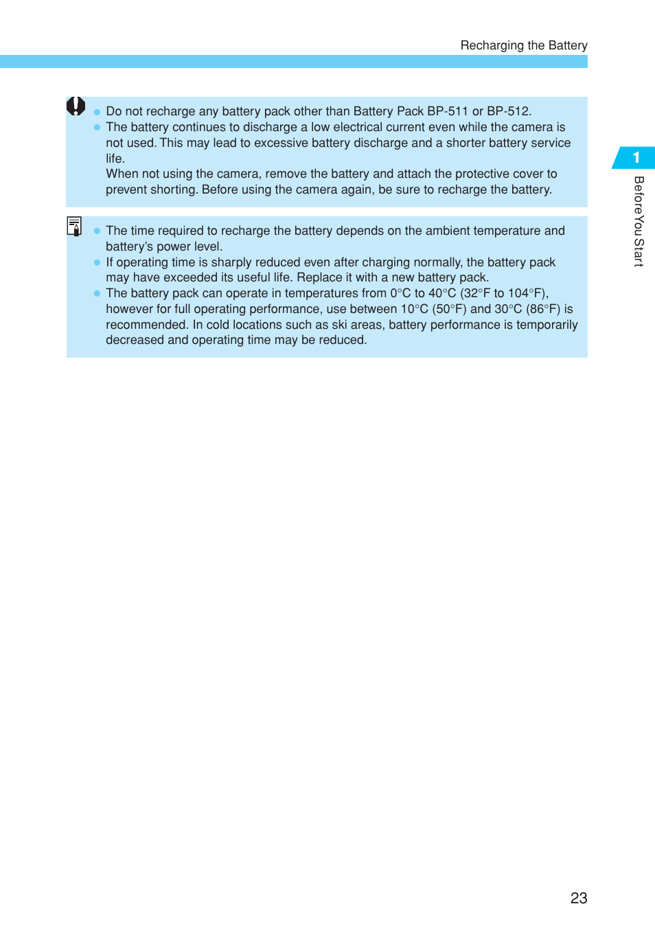 Canon EOS 10D User Manual | Page 23 / 183