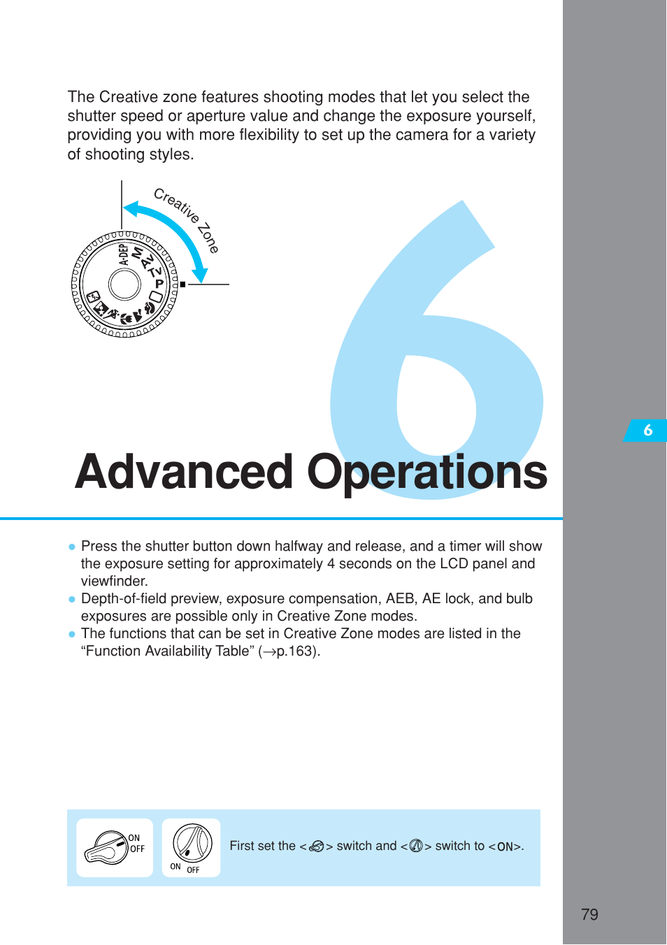 Advanced operations | Canon EOS 10D User Manual | Page 79 / 183