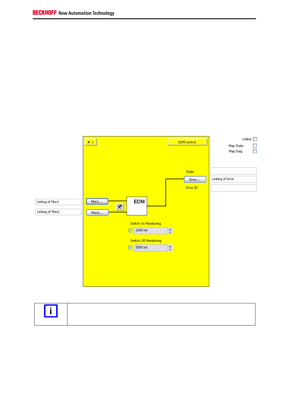 9 the edm function block, 1 functional description | BECKHOFF EL6900-FB User Manual | Page 63 / 83