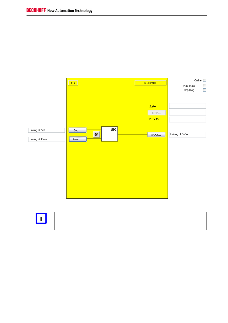 11 the sr function block, 1 functional description | BECKHOFF EL6900-FB User Manual | Page 69 / 83