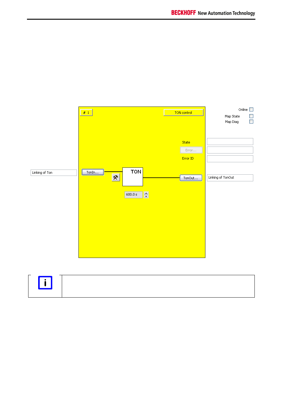 12 the ton function block, 1 functional description | BECKHOFF EL6900-FB User Manual | Page 72 / 83