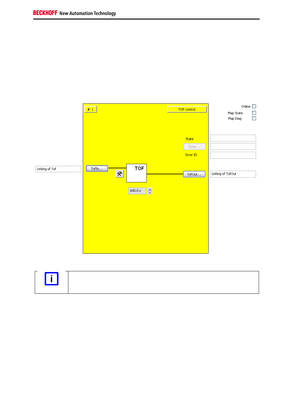 13 the tof function block, 1 functional description | BECKHOFF EL6900-FB User Manual | Page 75 / 83