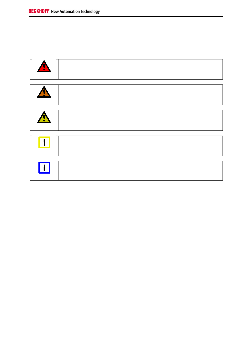 3 description of safety symbols, 4 origin of the document | BECKHOFF EL6900-FB User Manual | Page 9 / 83