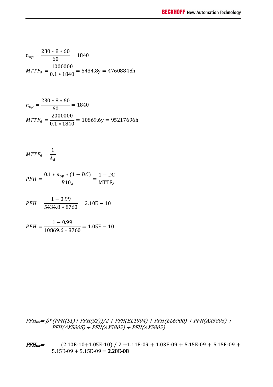 BECKHOFF TwinSAFE User Manual | Page 130 / 140
