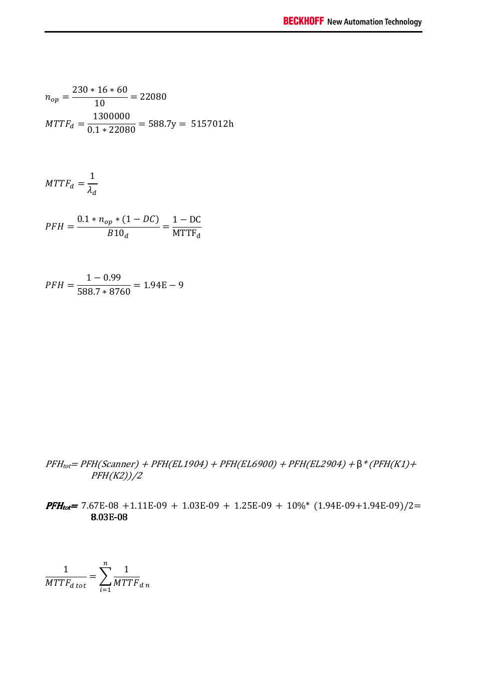 BECKHOFF TwinSAFE User Manual | Page 84 / 140